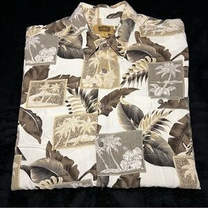 The Foundry Supply Co. Men's Size 2XL Multicolor Short Sleeve Button Up Shirt
